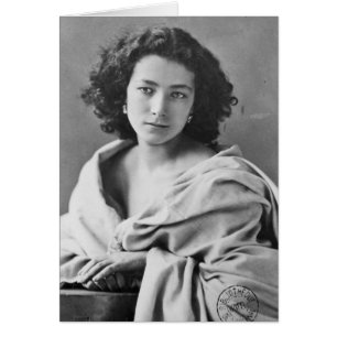 Sarah Bernhardt im Kostüm, c.1860