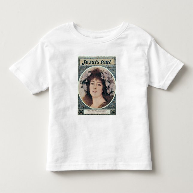 Sarah Bernhardt in Gismonda Kleinkind T-shirt (Vorderseite)