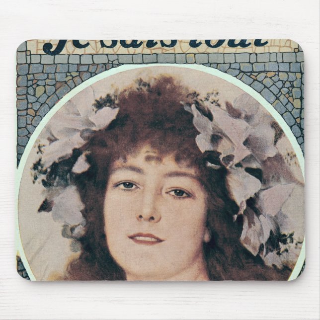 Sarah Bernhardt in Gismonda Mousepad (Vorne)