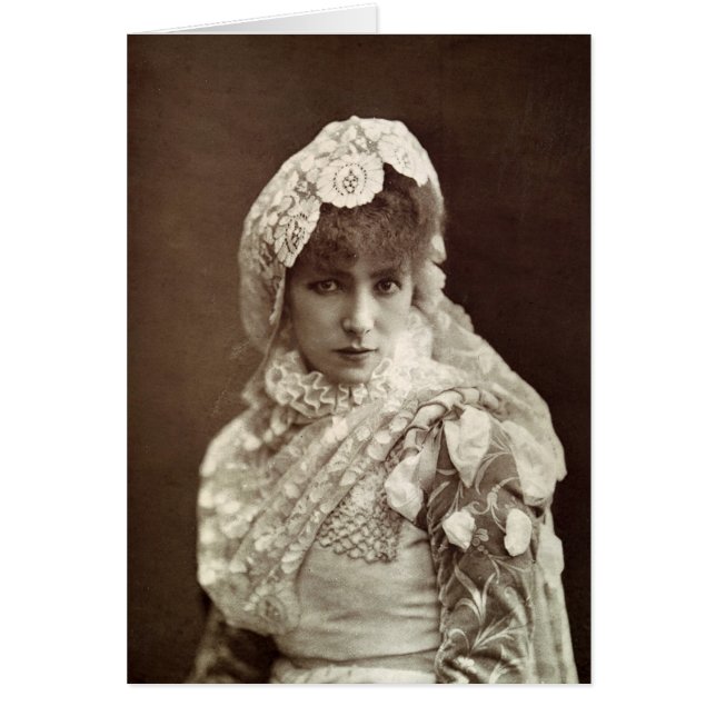 Sarah Bernhardt in Marion Delorme (Vorne)