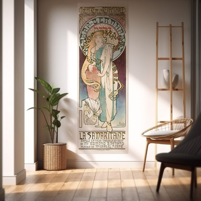 Sarah Bernhardt Le Samaritaine Art Nouveau Mucha Poster (Von Creator hochgeladen)