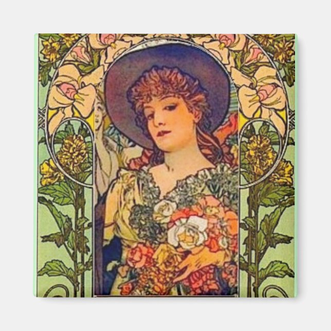Sarah Bernhardt Tosca. Magnet (Vorne)