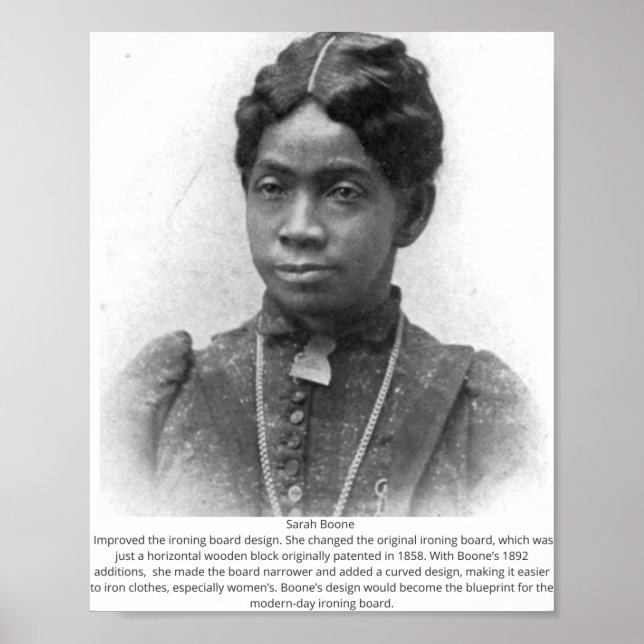 Sarah Boone - Black American Inventar Poster (Vorne)