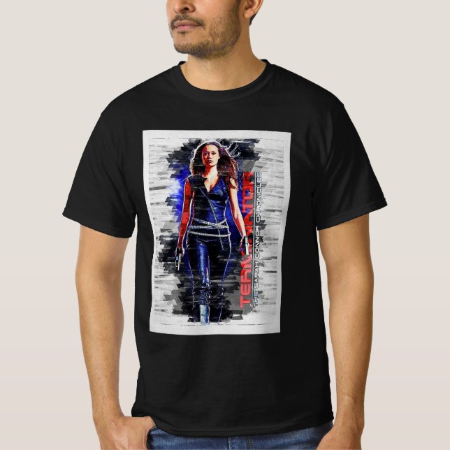 Sarah Connor Film T-Shirt (Vorderseite)