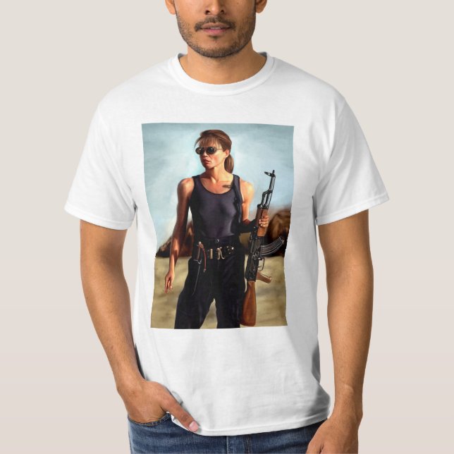 Sarah Connor T-Shirt (Vorderseite)