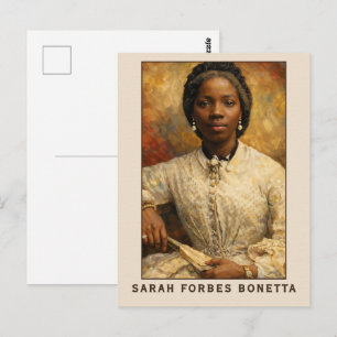 Sarah Forbes Bonetta Porträtkunst Postkarte