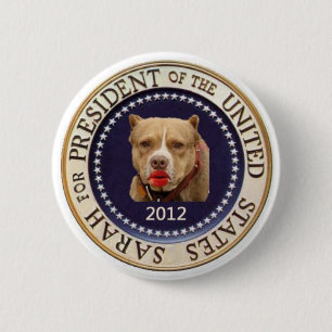 Sarah für Knopf Präsidenten 2012 Button
