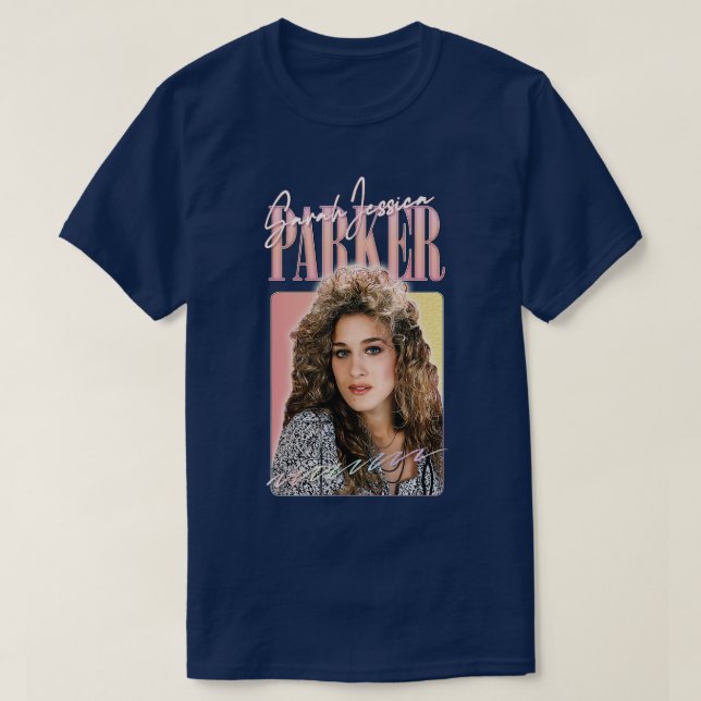 Sarah Jessica Parker 90er Jahre Ästhetisches Desig T-Shirt (Design vorne)