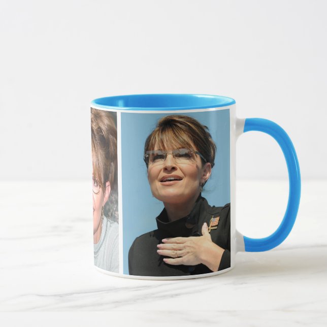 Sarah Palin - Foto-Tassen Tasse (Rechts)