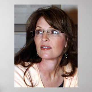Sarah Palin Fotograph Poster