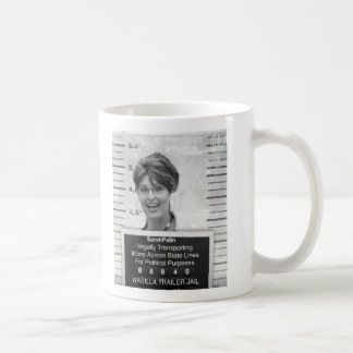 Sarah Palin Mugshot Tasse