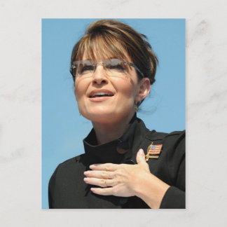 Sarah Palin Postcard Postkarte