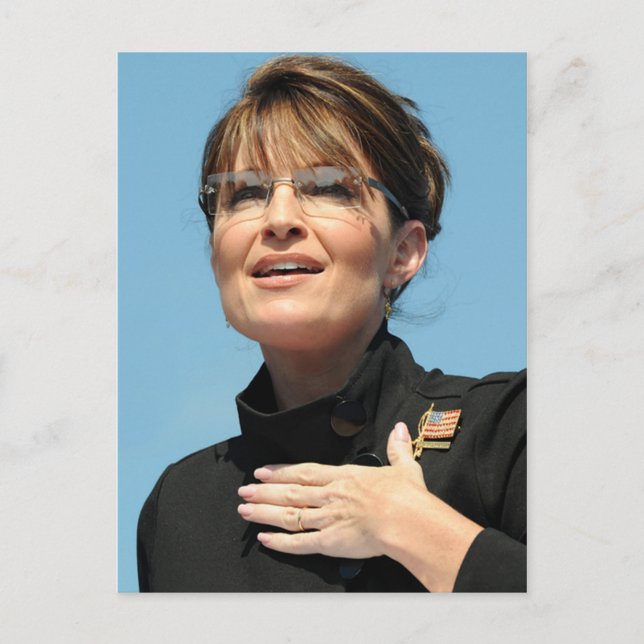 Sarah Palin Postcard Postkarte (Vorderseite)