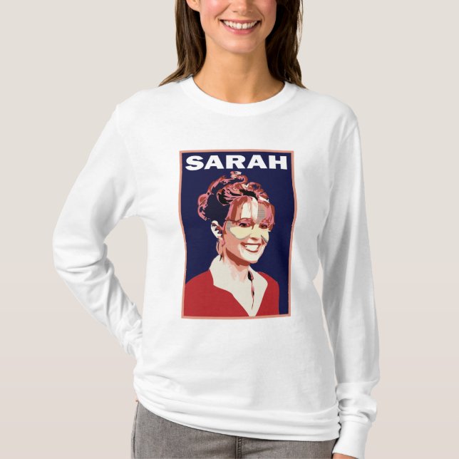 Sarah Palin - Präsident 2012 T-Shirt (Vorderseite)