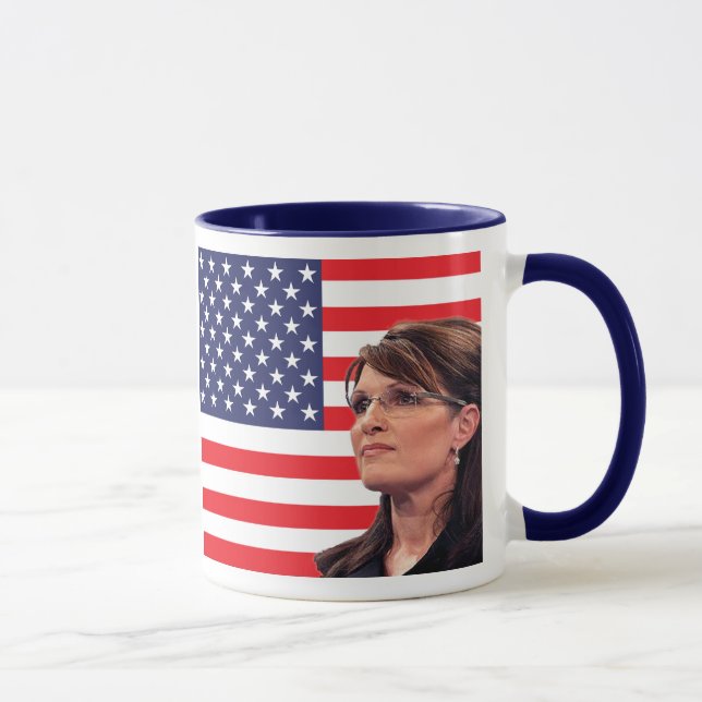 Sarah Palin - Tee-Party-Tassen Tasse (Rechts)