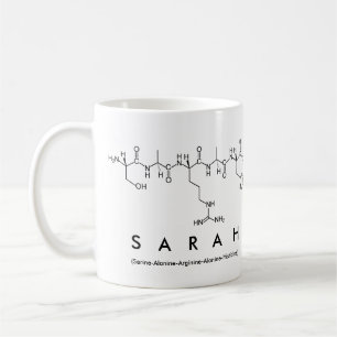 Sarah-Peptidnamen-Tasse Tasse