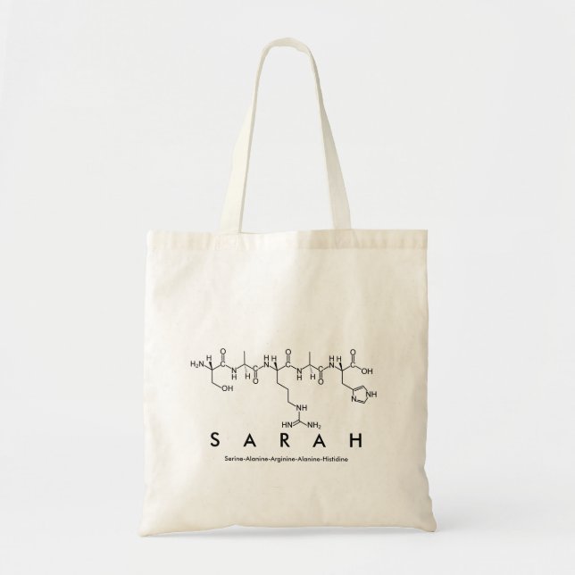 Sarah-Peptidsack Tragetasche (Vorne)