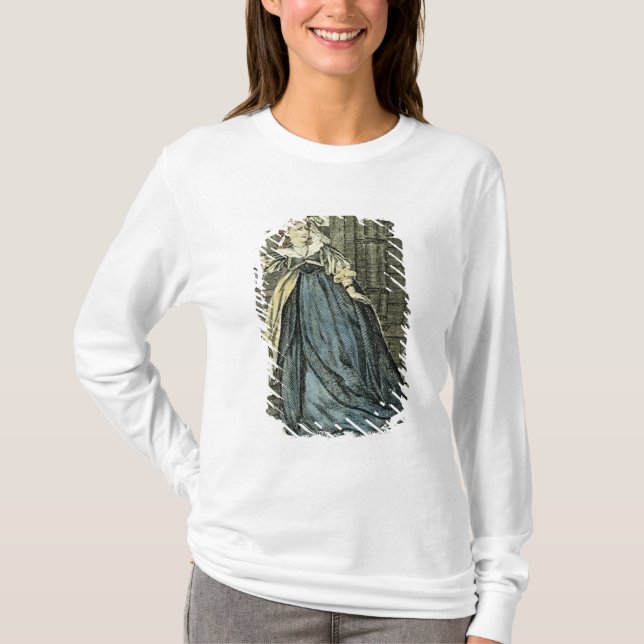 Sarah Siddons als Dame Macbeth T-Shirt (Vorderseite)