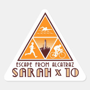 Sarah Sticker! Dreieckiger Aufkleber