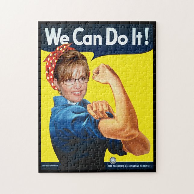 Sarah The Riveter! Puzzle (Vertikal)