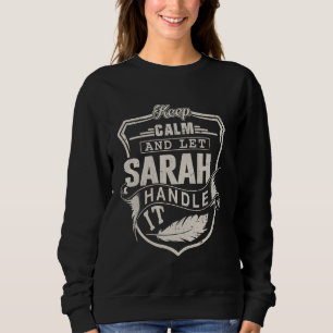 Sarah Vorname Shirt Sarah Name Birthday