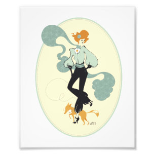 Sarah Watts Madeline Print Fotodruck