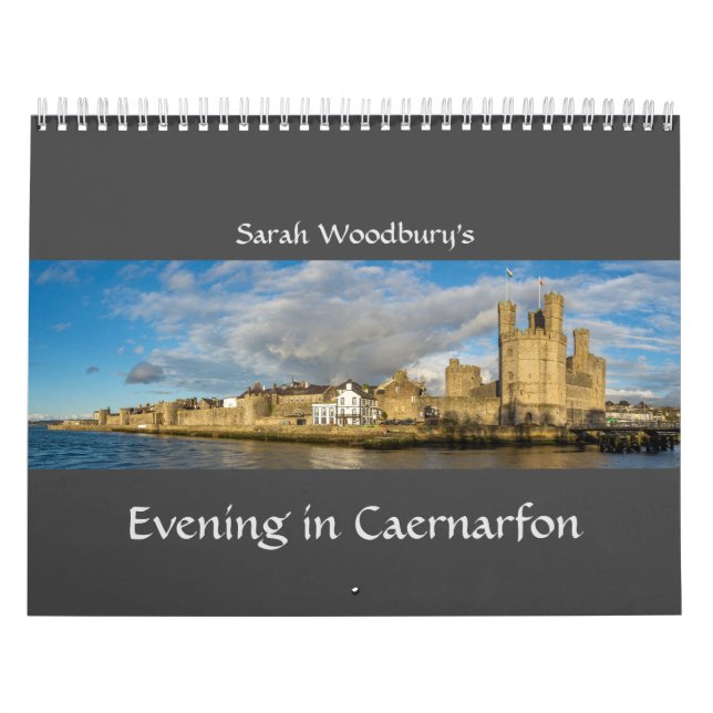 Sarah Woodburys Abend in Caernarfon Kalender (Titelbild)