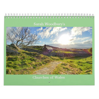 Sarah Woodburys Kirchen von Wales Kalender