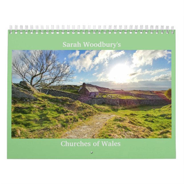 Sarah Woodburys Kirchen von Wales Kalender (Titelbild)