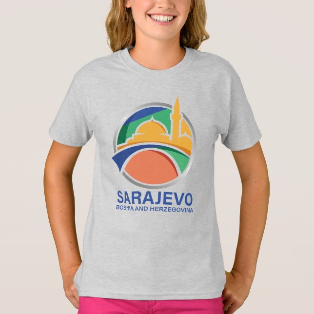 Sarajevo Bosnia and Herzegovina T-Shirt (Vorderseite)