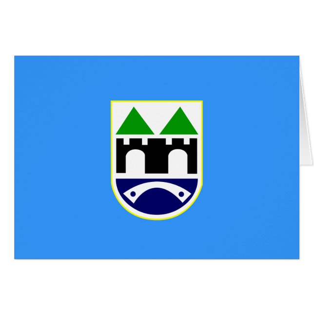 Sarajevo-Flagge (Vorderseite (Horizontal))