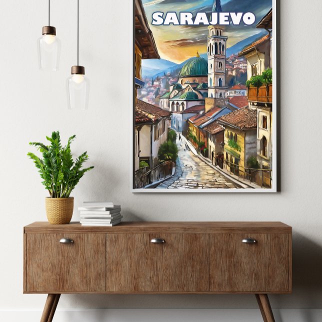 Sarajevo, Stadt der Hoffnung und des Gedächtnisses Poster (Von Creator hochgeladen)
