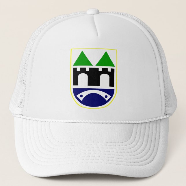 Sarajevo-Wappen Truckerkappe (Vorderseite)