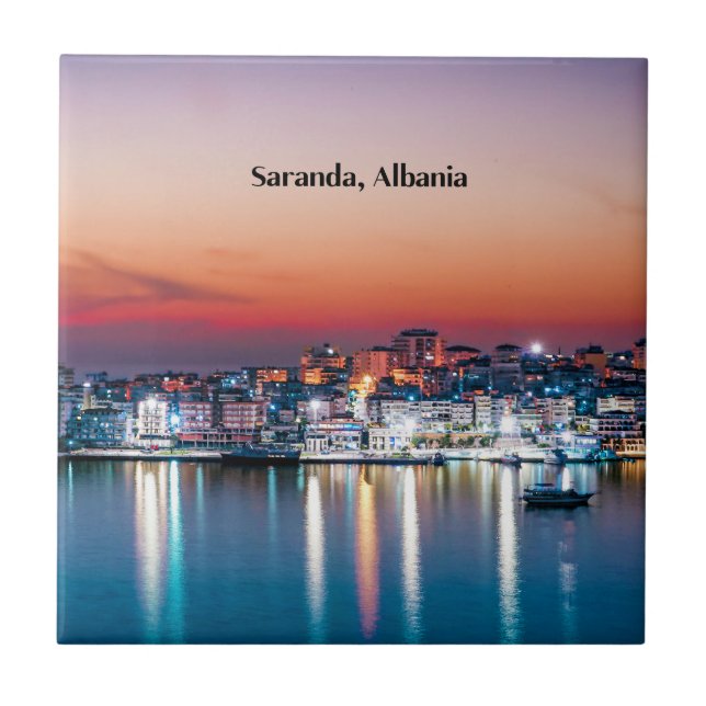Saranda, Albanien Fliese (Vorderseite)