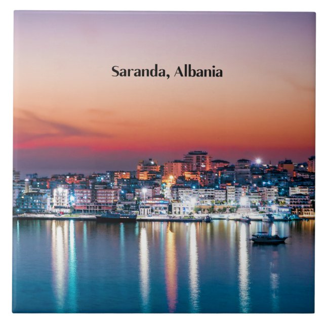 Saranda, Albanien Fliese (Vorderseite)