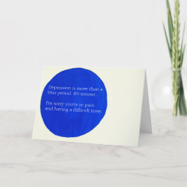 Saras Grußkarte für psychische Gesundheit Karte