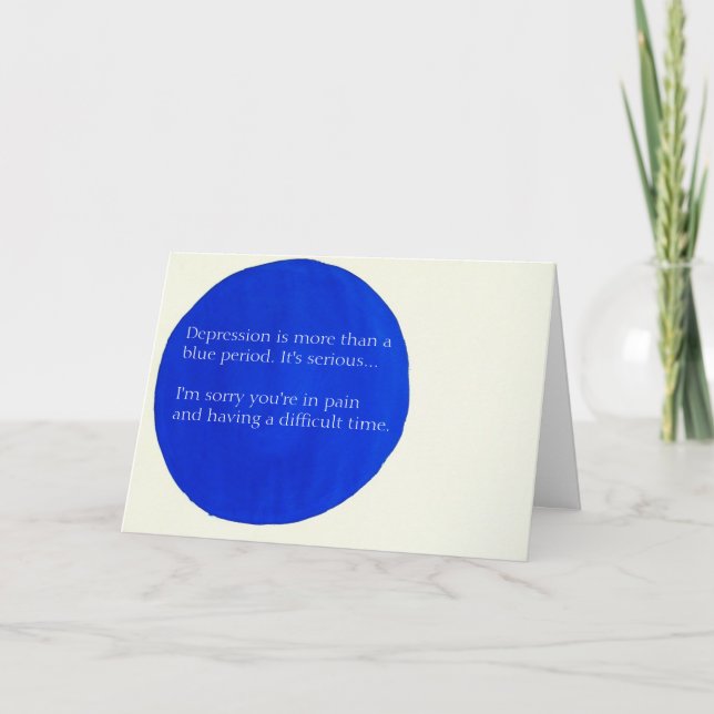 Saras Grußkarte für psychische Gesundheit Karte (Vorderseite)