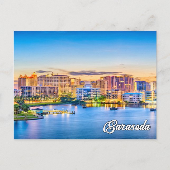 Sarasoda, Florida, Vereinigte Staaten Postkarte (Vorderseite)