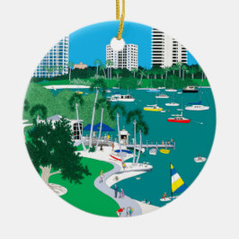 Sarasota Bay Front Ornament
