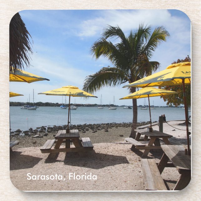 Sarasota Bay Getränkeuntersetzer (Vorderseite)
