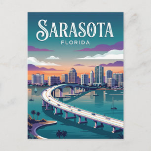 Sarasota Bayfront Park USA Postkarte