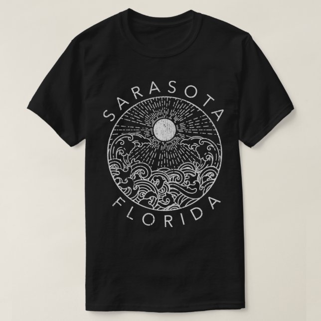 Sarasota Beach Florida Seven Lugano - The Restaura T-Shirt (Design vorne)