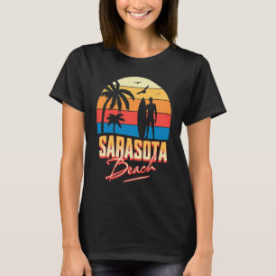 Sarasota Beach Florida Surfsurfer Sommer T-Shirt