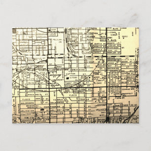 Sarasota, FL Vintage Karte