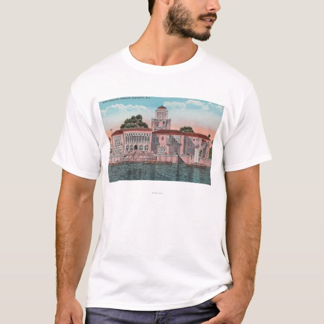 Sarasota, Florida - Ansicht von John Ringling T-Shirt (Vorderseite)