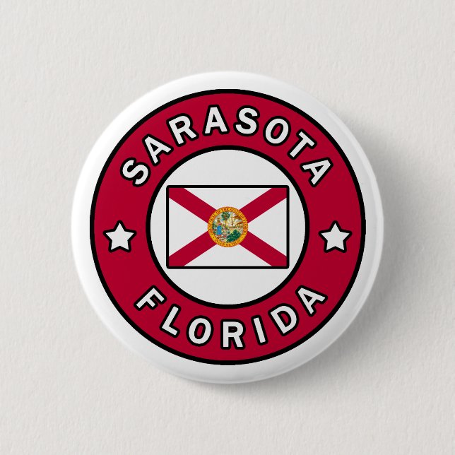 Sarasota Florida Button (Vorderseite)