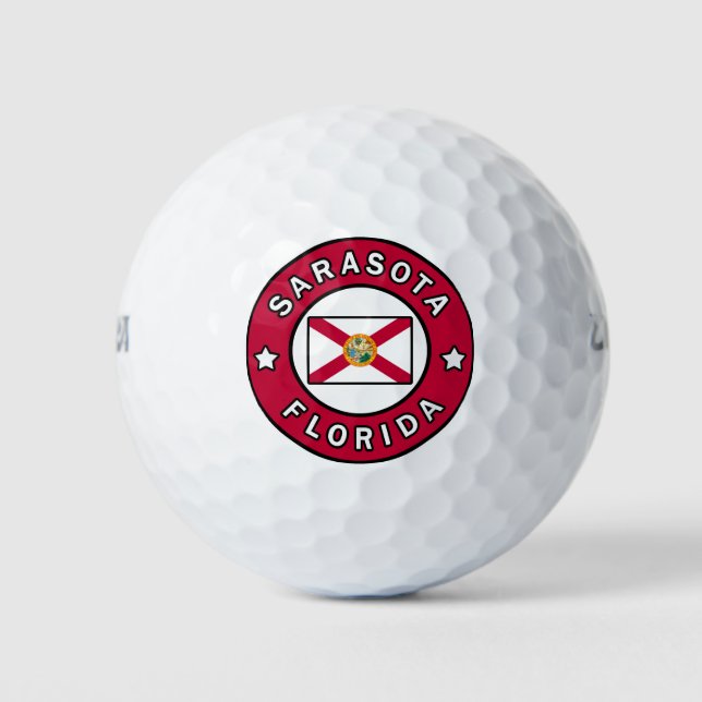 Sarasota Florida Golfball (Vorderseite)
