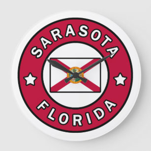 Sarasota Florida Große Wanduhr