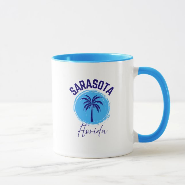 Sarasota Florida Kaffeetasse (Rechts)