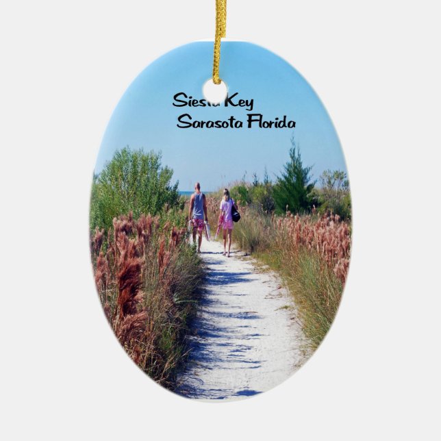 Sarasota Florida Keramikornament (Vorne)